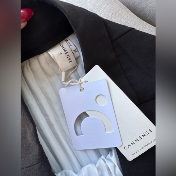 NWT Commense Long Black Skirt - Picture 2 of 4